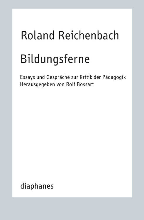 Roland Reichenbach: Demokratische Apathie?