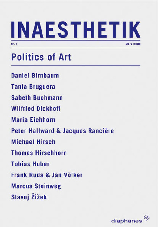 Peter Hallward, Jacques Rancière: Politics and Aesthetics: an Interview