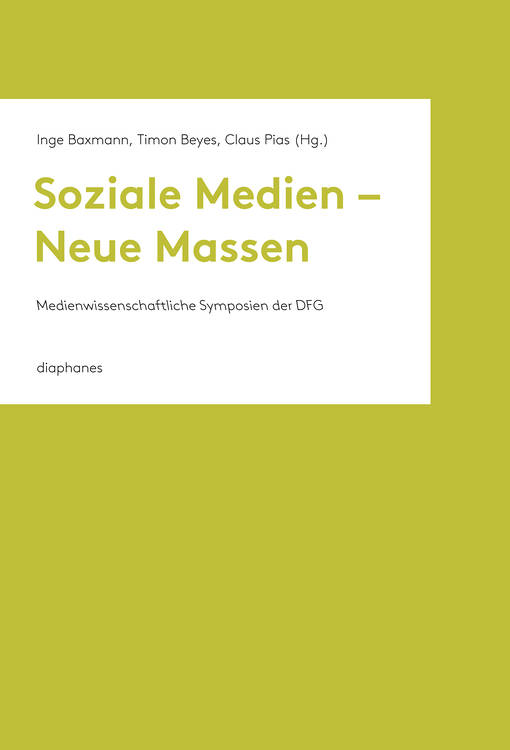 Dirk Baecker: Soziologie der Medien