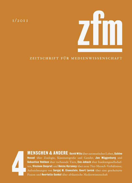 Gesellschaft für Medienwissenschaft (ed.): Zeitschrift für Medienwissenschaft 4